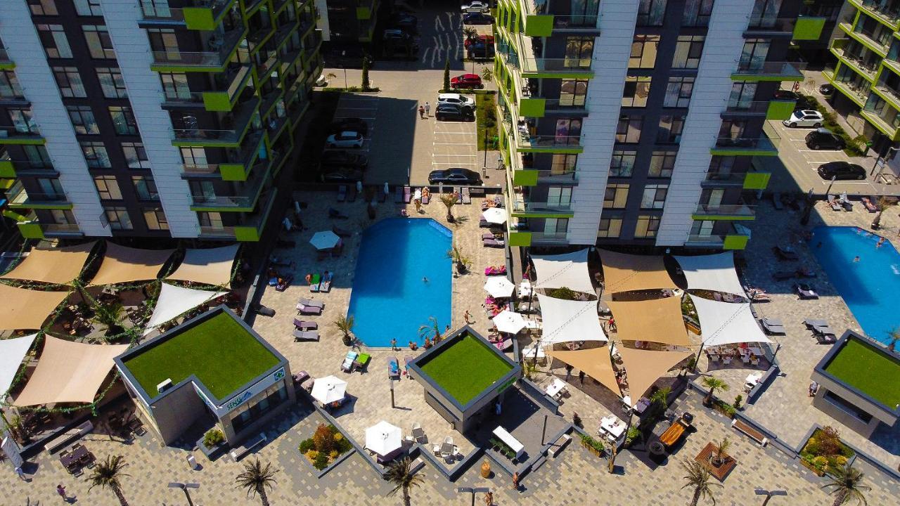 Rebeq Aparthotel Alezzi Beach Năvodari Eksteriør bilde