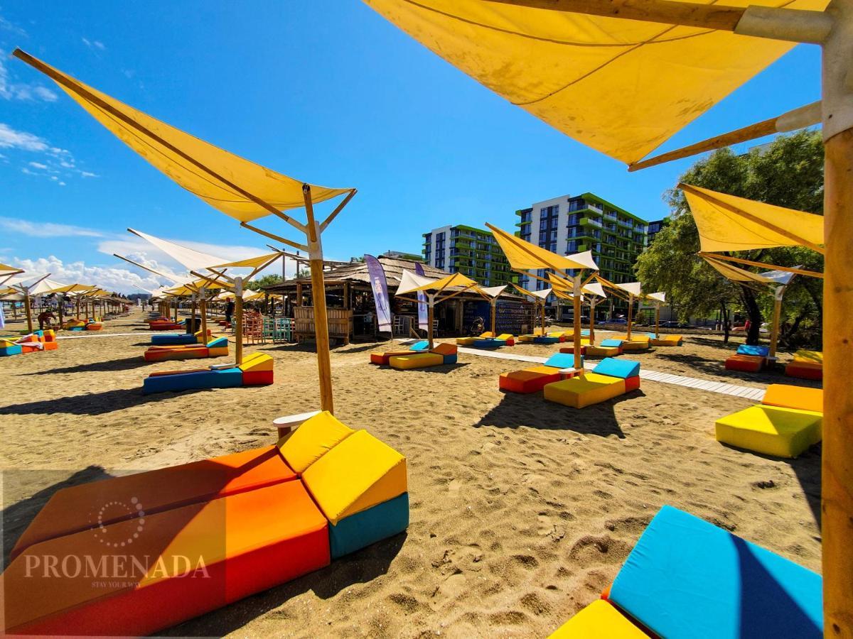 Rebeq Aparthotel Alezzi Beach Năvodari Eksteriør bilde